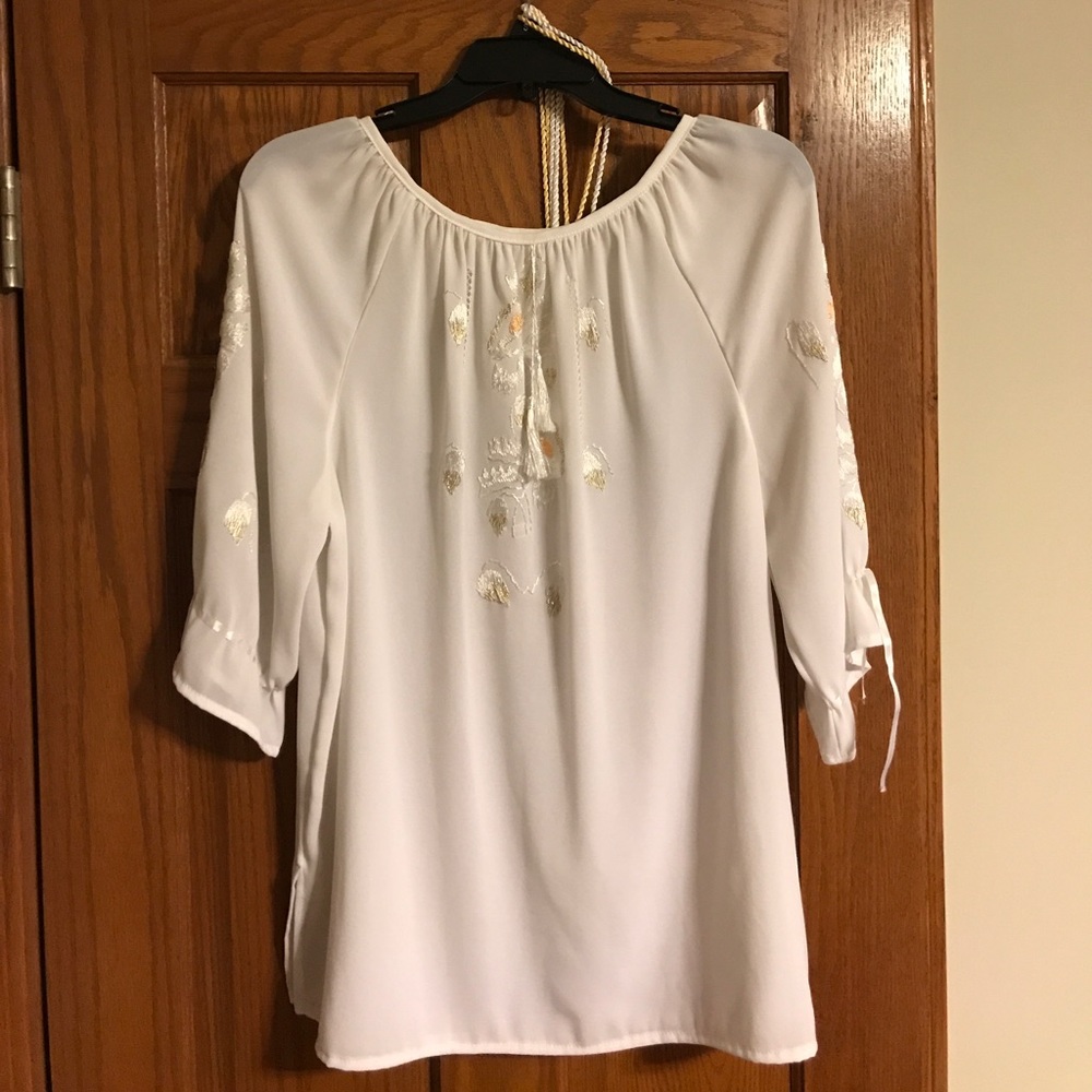 Handmade Ukrainian embroidered blouse ☝️☝️☝️